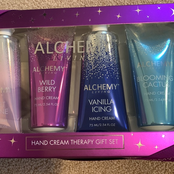 NWT Alchemy Hand Cream Therapy Gift Set of 6 - Picture 2 of 5